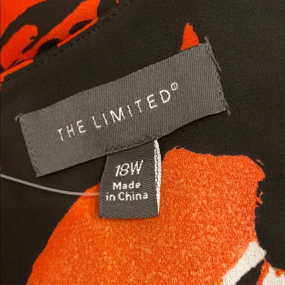 THE LIMITED Madison Ave Floral Pleated Dress 18W - Picture 12 of 13